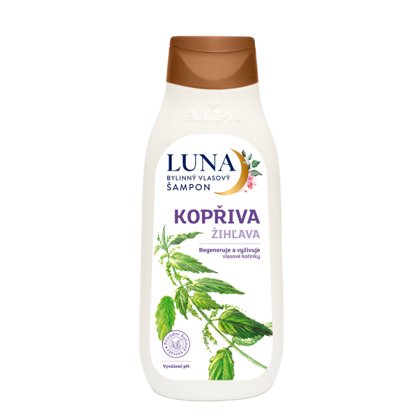 LUNA bylinný šampon kopřivový  430 ml