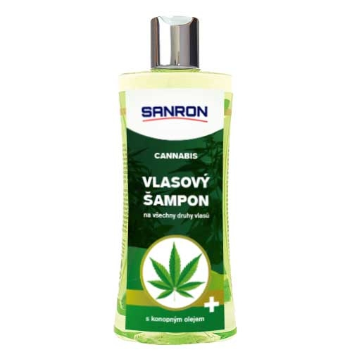 SANRON Konopný vlasový šampon -cannabis