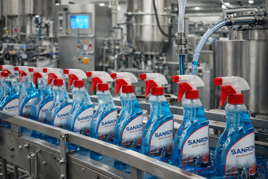 SANRON čistič na auta 500 ml