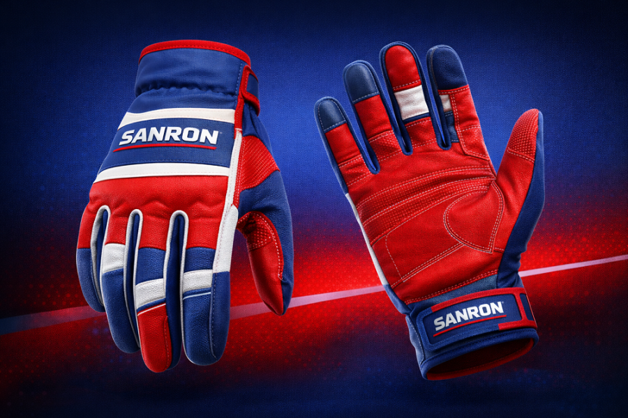SANRON kožené rukavice 